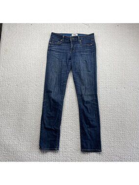 Paige Jeans Women’s Denim Skyline Ankle Peg Skinny Jeans Medium Wash Size 27